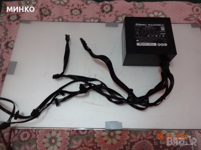 Enermax MAXPRO II  500W, 80 PLUS,, снимка 3 - Захранвания и кутии - 54904596