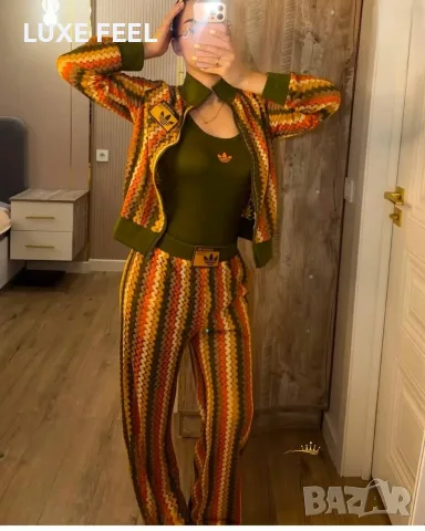 Adidas ⚜️Дамски Екип + Потник , снимка 6 - Спортни екипи - 55588384