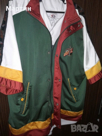  Rетро тренировъчно горнище Champion Seattle Sonics NBA , снимка 2 - Спортни дрехи, екипи - 55234341