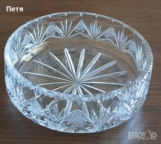 Фруктиера кристална, снимка 2 - Декорация за дома - 55563525