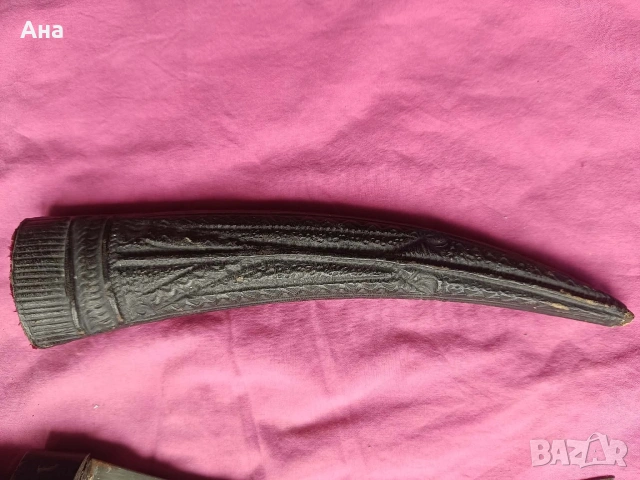 Османски ханджар, нож, кама, кинжал , снимка 3 - Антикварни и старинни предмети - 54050206