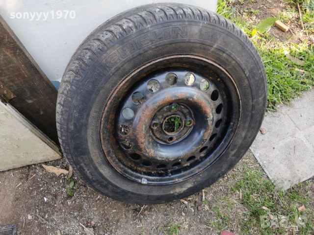 michelin-гума с джанта от opel vectra 0405261325L4, снимка 8 - Гуми и джанти - 54408685