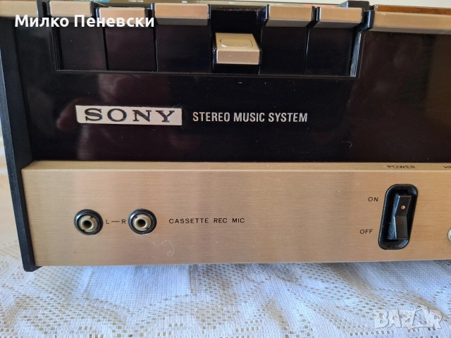 SONY HST 139.VINTAGE STEREO FM RECEIVAR,CASSETTE RECORDER.MADE IN JAPAN., снимка 2 - Ресийвъри, усилватели, смесителни пултове - 54734653