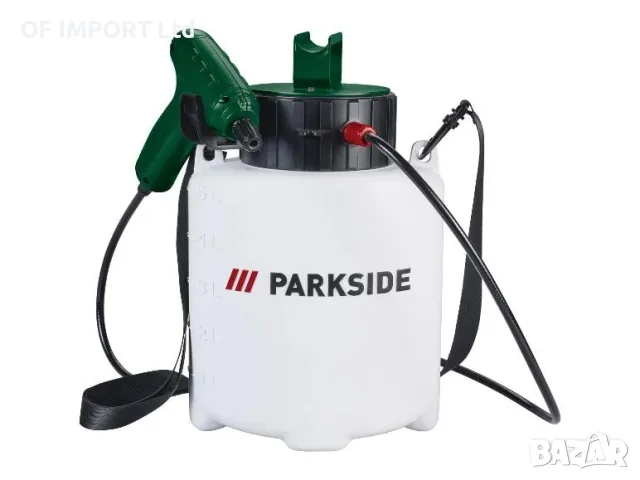Акумулаторна Пръскачка Под Налягане PARKSIDE PADS 5 A1 5L 1.5bar, снимка 3 - Градинска техника - 55440607