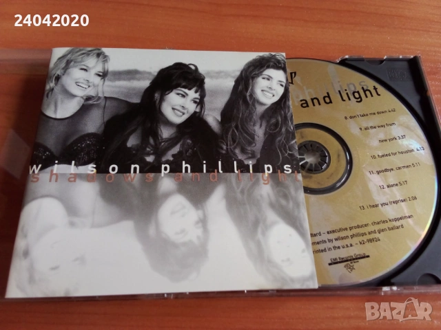 Wilson Phillips – Shadows And Light оригинален US диск
