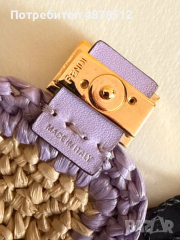 Оригинална Чанта Fendi, снимка 4 - Чанти - 55189538