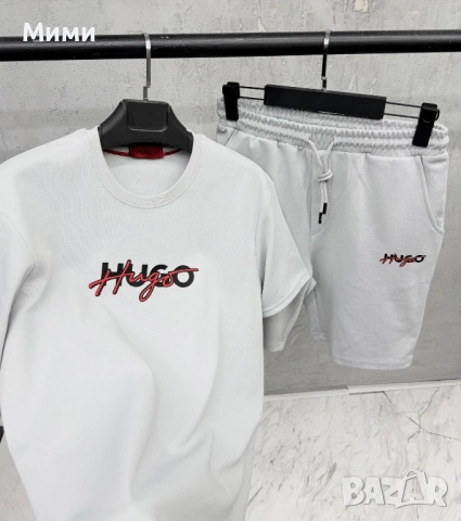 Мъжки екип 2 части Hugo, снимка 2 - Тениски - 54663780