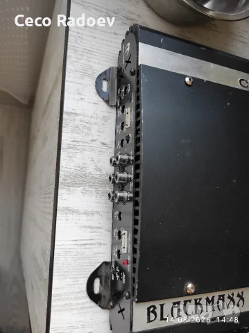 ​4-канален автоусилвател Crunch Blackmaxx MXB4100, снимка 3 - Аудиосистеми - 55664035