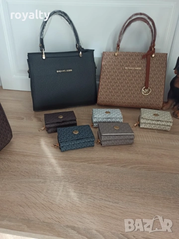 Michael Kors Нова Кожена Дамска Чанта Различни Цветове 