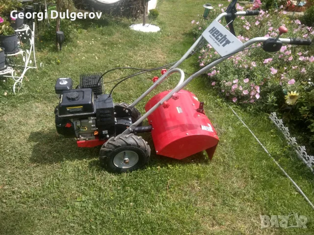 Бензинова навесна мотофреза HECHT 750., снимка 2 - Градинска техника - 55663552