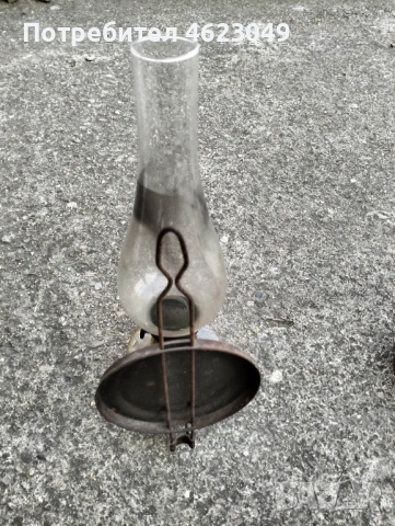 Стара газена лампа, снимка 6 - Антикварни и старинни предмети - 54227448