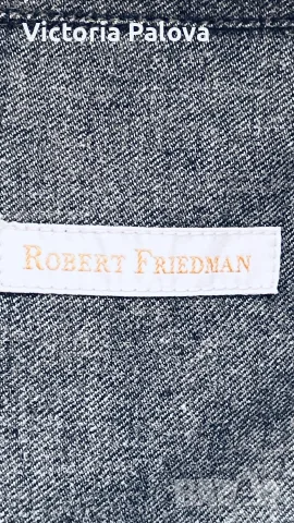 Robert Friedman - луксозна дизайнерска рокля-риза | Made in Italy I 100% памук, снимка 10 - Рокли - 55408907