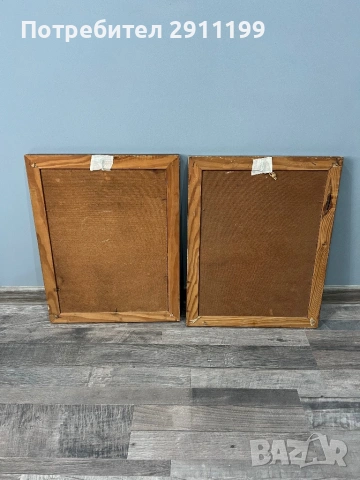 Картина с маслени бои, комплект от две, снимка 10 - Картини - 54249965