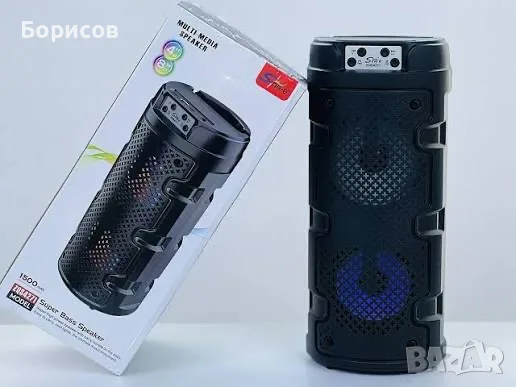Преносима безжична Bluetooth парти тонколона, снимка 4 - Bluetooth тонколони - 55503181
