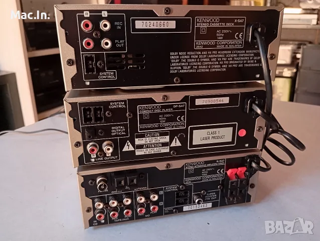 Система Kenwood -SA7, снимка 10 - Ресийвъри, усилватели, смесителни пултове - 55545414