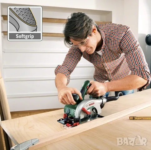 Акумулаторен циркулярен трион Bosch PKS18 LI, 18 V, 4300 RPM, снимка 4 - Триони и циркуляри - 55348872