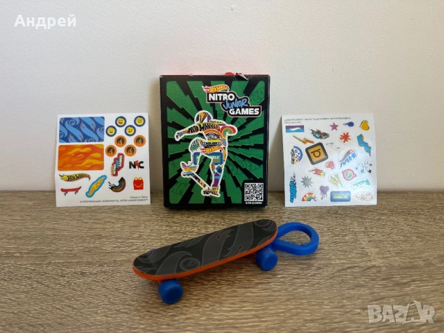 Hot wheels метални модели/коли, shell bmw m1, камион Advan, скейтборд от Mcdonald's, снимка 4 - Коли, камиони, мотори, писти - 54732763