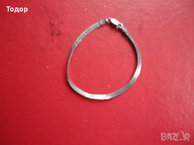 Невероятна италианска сребърна гривна 2, снимка 2 - Гривни - 54080471