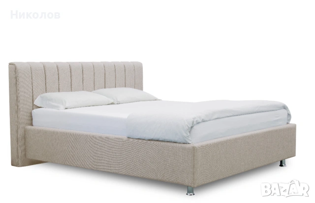 НОВО Тапицирано легло с подматрачна рамка и ракла, 5 години гаранция, снимка 2 - Спални и легла - 54219121