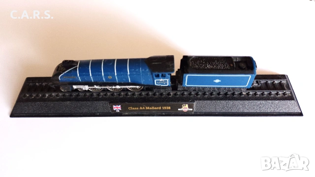 Локомотив Amercom Class A4 “60022 Mallard” UK 1938, снимка 3 - Колекции - 55203767