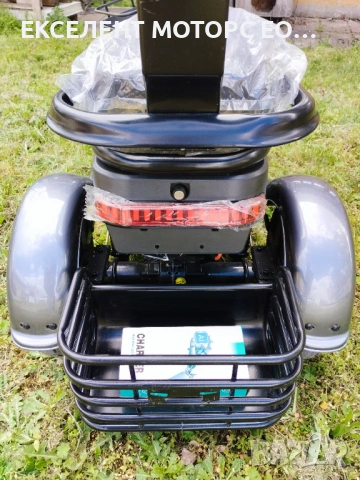 Електрическа триколка VESPA STYLE, снимка 4 - Мотоциклети и мототехника - 54156390