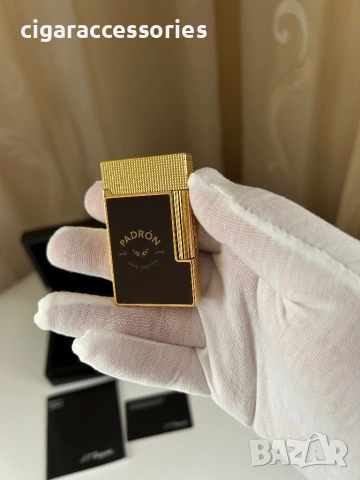 S.T. Dupont Ligne 2 Padron оригинална запалка, 2 пламъка, снимка 7 - Запалки - 54399500