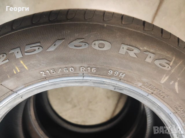 2бр.летни гуми 215/60/16 Pirelli, снимка 6 - Гуми и джанти - 55242269