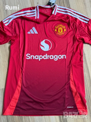 Домакинска нова оригинална тениска  adidas Manchester United ! M,L, снимка 4 - Футбол - 54729814