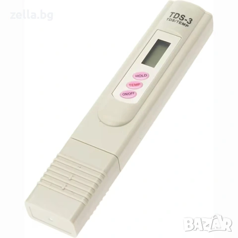 Дигитален TDS метър 0-9990 ppm – Качество на питейната вода, аквариум, басейн, филтри 10055, снимка 15 - Друга електроника - 54656853