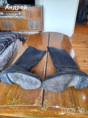 Стари военни ботуши, снимка 3 - Антикварни и старинни предмети - 54194400