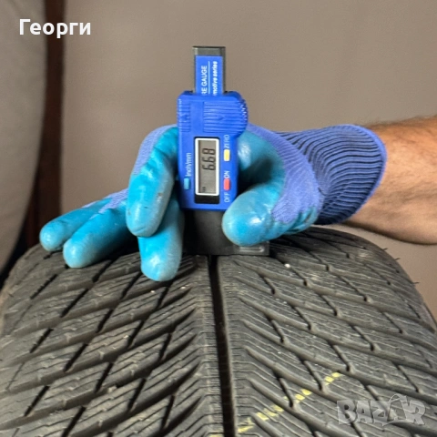 Комплект 4броя Michelin Pilot Alpin 245/40 R19 98V DOT3816| Джанти AMG 8Jx19H2 ET43 A2134012000| Гум, снимка 7 - Гуми и джанти - 54862282