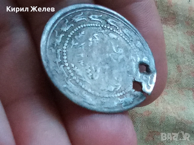Сребърна монета от османската империя 49934, снимка 3 - Нумизматика и бонистика - 55252378