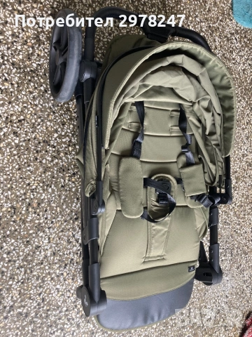 Бебешка лятна количкa Cangaroo - Ace, Cedar-Green, снимка 3 - Детски колички - 54580683