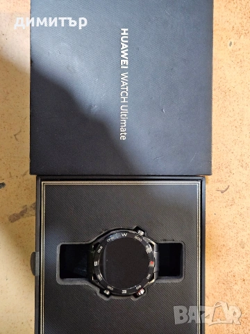 HUAWEI WATCH Ultimate Black / Expedition Black – премиум смарт часовник от най-висок клас, снимка 3 - Мъжки - 54369607
