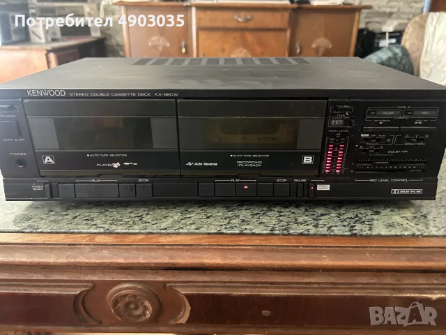 ДВИКАСЕТЪЧЕН РЕВЕРСЕН ДЕК
 KENWOOD