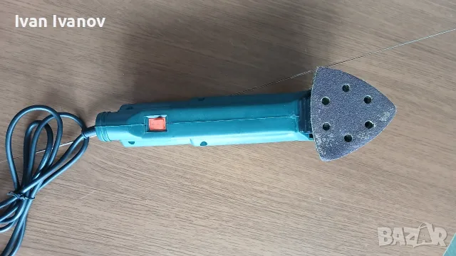 Делта/триъгълна виброшлайф машина ; Delta Sander / Triangular Sander Domotec, снимка 3 - Шлайфмашини - 55377722
