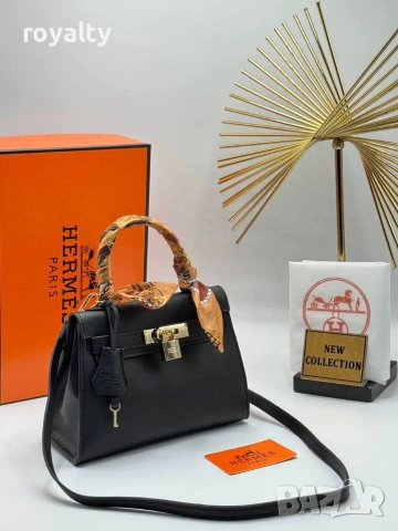 Hermes Нова Дамска Кожена Чанта Ерме Различни Цветове , снимка 11 - Чанти - 55288931