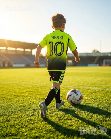 MESSI 💚⚽️ детско юношески футболни екипи 