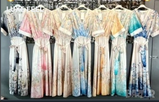 Сатен ✨Дамски Рокли , снимка 2 - Рокли - 54125597