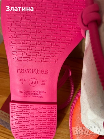 Нови дамски сандали Havaianas, снимка 2 - Сандали - 54530291