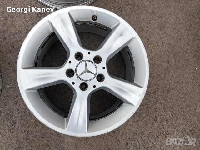 Оригинални Mercedes 16ки 5x112 ПРАВИ без заварки, снимка 3 - Гуми и джанти - 53958839
