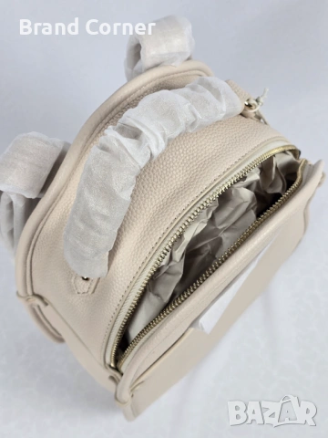 Нова дамска раница Trussardi Ardisia - бежова, снимка 7 - Чанти - 54407072