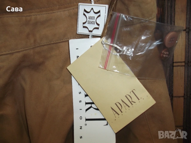 Кожен панталон APART  дамски,Л, снимка 4 - Панталони - 54183873