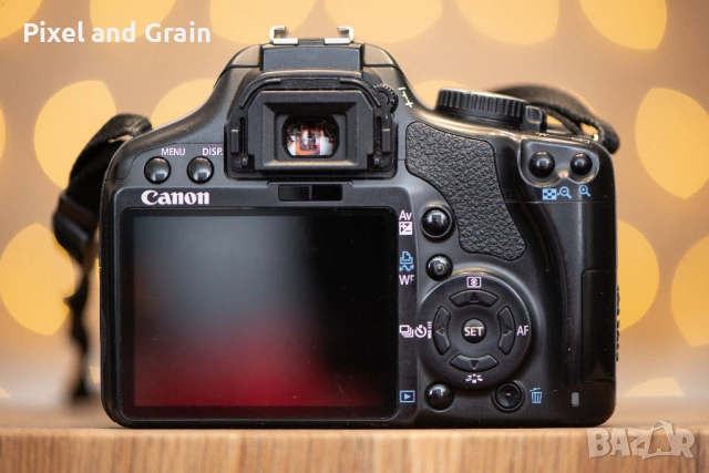 Canon фотоапарат + два обектива и светкавица комплект Канон