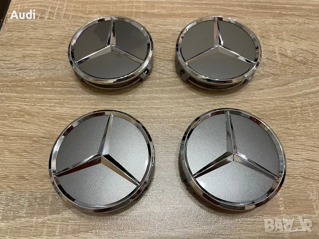 Капачки за джанти Mercedes 75mm Капачки за джанти Мерцедес 75мм, снимка 9 - Аксесоари и консумативи - 55647452