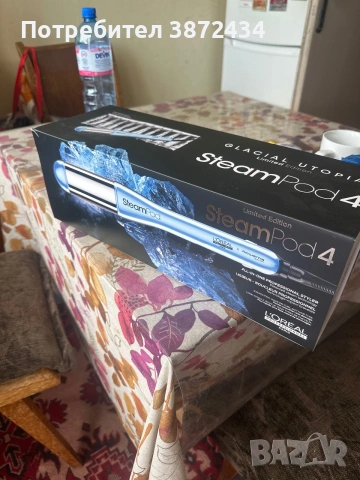 Чисто Нова Преса за коса Loreal Steam Pod4 Limited Edition