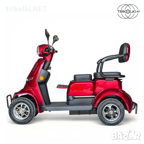 Двуместна електрическа четириколка Volt Electric Comfort DUO, 2000W, 60V, 20Ah, CE сертификат, снимка 3 - Инвалидни скутери - 54007064