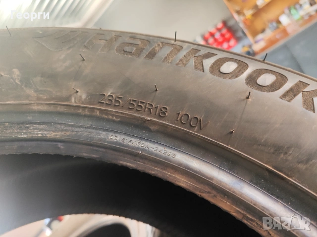 4бр.летни гуми 235/55/18 Hankook, снимка 6 - Гуми и джанти - 54822165