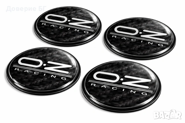 OZ Racing 3D силиконови стикери – карбон ефект (ПРОМО)
