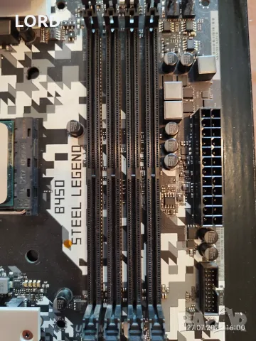 Комплект Ryzen 7 5800X3D + ASRock B450 Steel Legend, снимка 6 - Процесори - 55433358
